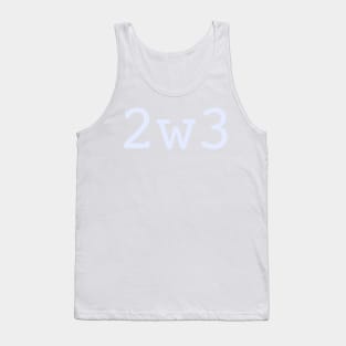 enneagram 2 wing 3 Tank Top